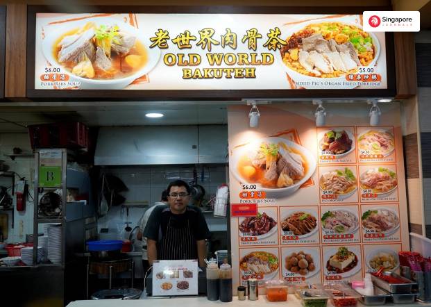 Old World Bakuteh food stall