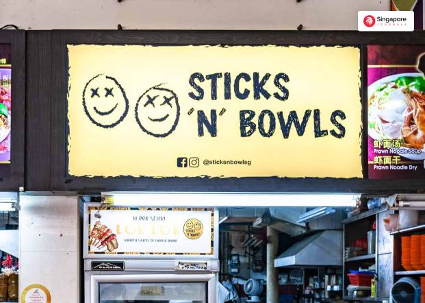 Sticks ‘N’ Bowls food stall